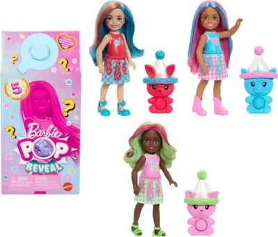 Produktbild von Barbie Pop Reveal JCN90, Modepuppe, Weiblich, 3 Jahr(e), Mädchen, 160 mm, 70 g
