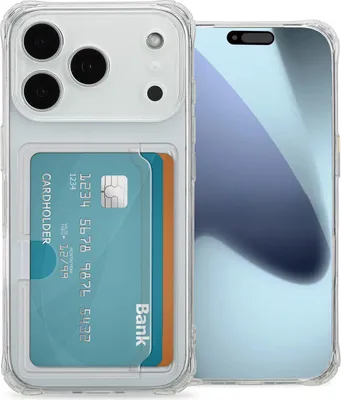 Produktbild von imoshion Soft Case Back Cover mit Kartenhalter iPhone 17 Pro - Transparent