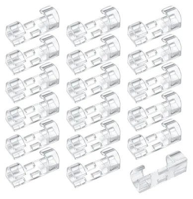 Produktbild von 120 Stück Selbstklebende Kabelklemmen, Kabelhalter Kabelorganisator