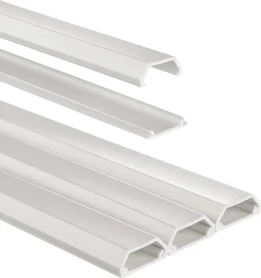 Immagine prodotto di hama 220981 hama canalina per cavi 1,0 m bianco
