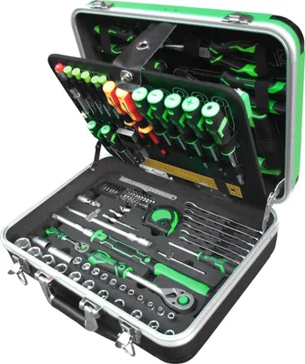 Produktbild von KS Tools COMPETITION 1/4+1/2 Universal-Werkzeug-Satz, 147-tlg.