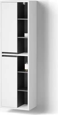 Image de Meuble de rangement de salle de bain Livinity Vomano Blanc 50x170cm, Model 52550