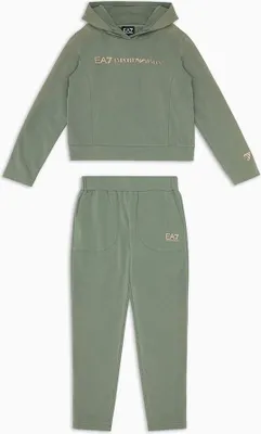Image de Ea7 Emporio Armani 6dfv02_fjzez Survêtement Vert 14 ans Filles Vert 14 ans