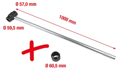 Obrázek produktu pro KS TOOLS Sada nástrojů pro montáž těsnění klikového hřídele / vodicích ložisek 911.1720