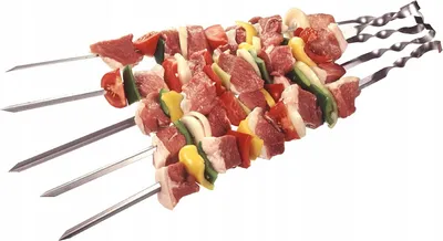 Obrázok produktu pre Skaut Špajdle na špízy Mäso Zelenina Gril 45cm 6ks