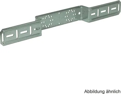 Produktbild von Geberit GE Mepla Montageplatte, abgesetzt, zweifach, AD 10 und 12 cm, 1 Stk.