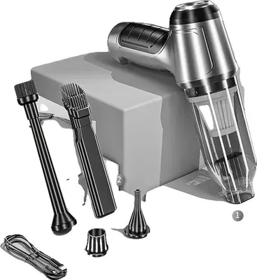 Produktbild von Handstaubsauger, tragbares Design, starke Saugkraft, Bürstenloses Upgrade