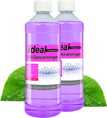 Produktbild von 2 Liter ( 2 x 1 Liter ) ideal Professional Ultraschallreiniger - Konzentrat - HD-Spezialreiniger