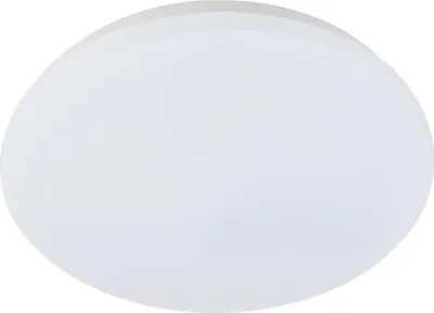 Produktbild von Ledvion - LED-Deckenleuchte Weiß (Ø22cm, 12W, 3000K, 1200 Lumen) IP20, Integrierte LED, Deckenstrahler, Aufbaustrahler