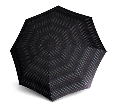 Immagine prodotto di Knirps ombrello tascabile ombrello T.200 Medium Duomatic Check Black nero multicolore