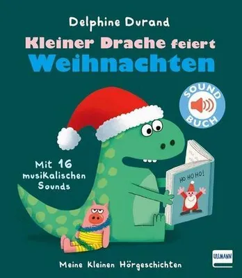 Image de Kleiner Drache feiert Weihnachten