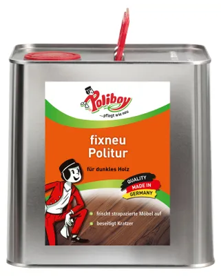 Produktbild von Poliboy Fixneu Möbel Politur Dunkel - Inhalt 2,5L, Reinigung & Pflege