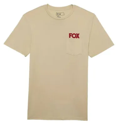 Produktbild von T-Shirt FOX Big F Premium S/S – beige – XL