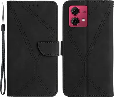 Produktbild von Motorola Edge 40 Neo Hülle - Coverup Klapphülle - Schwarz