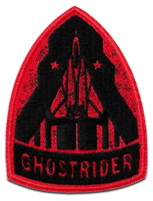 Obrázek produktu pro Mono-Quick Top Gun Maverick Ghostrider - nášivka, nažehlovačka, nažehlovačka, nášivka, nášivka, k nažehlení, velikost: 7 x 5,3 cm
