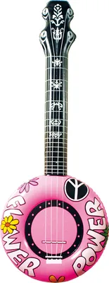 Produktbild von Aufblasbares Banjo pink ca. 100 cm