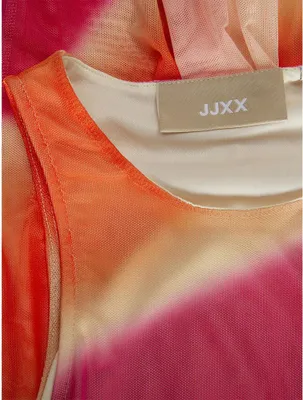 Produktbild von Jack & Jones Elina Sl Slim Long Mesh Jjxx ärmelloses Langes Kleid Mehrfarbig XS Frau Mehrfarbig XS