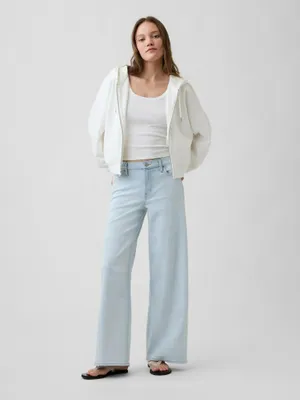 Produktbild von GAP Jeans mit mittelhohem Bund und weitem Bein 28LONG