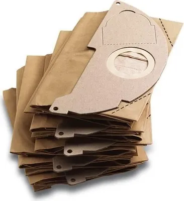 Obrázok produktu pre Papierové filtračné vrecká pre Kärcher WD2200, A2003, 2004, 2054Me, 2-vrstvové, balenie po 5 kusoch