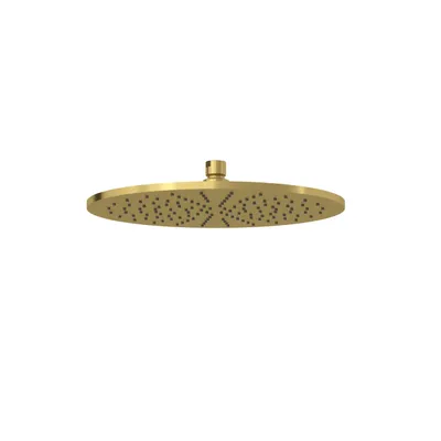 Productafbeelding van Kludi A-QA douchekop voor wastafel, 300 mm, geborsteld goud, 1 stuk.