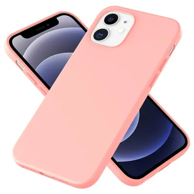 Obrázok produktu pre NALIA Mäkké silikónové puzdro na mobilný telefón pre iPhone 12 Mini, ochranný kryt Soft Case Pink