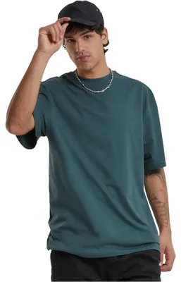 Productafbeelding van Urban Classics heren T-shirts, lange model, verkrijgbaar in sets van 1, 3 of 5 stuks