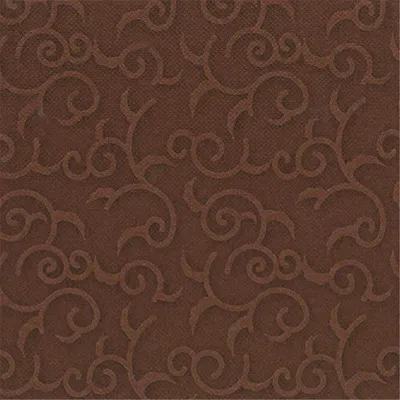 Produktbild von 50 Papstar Servietten ROYAL Collection 1/4-Falz 40 cm x 40 cm braun Casali 84885
