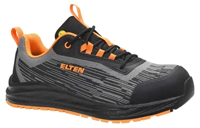 Produktbild von ELTEN Sicherheitsschuhe HANKO XXNF Black-orange Low ESD S1PS für Damen & Herren,