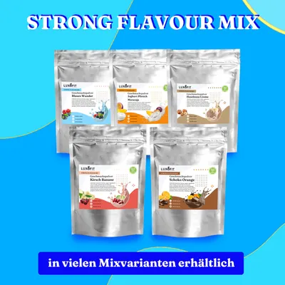 Produktbild von Kiwi Erdbeere Geschmackspulver Mix Flavour kalorienarm 300 g