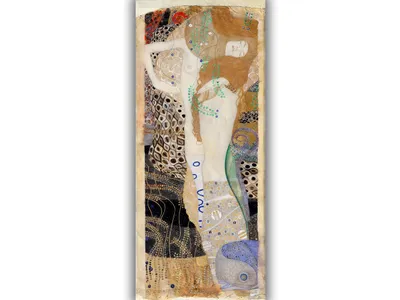 Produktbild von "Wasserlebewesen II" (1904) von Gustav Klimt, 60 x 20 cm