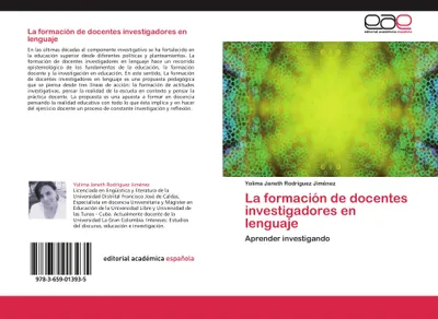 Produktbild von La formación de docentes investigadores en lenguaje