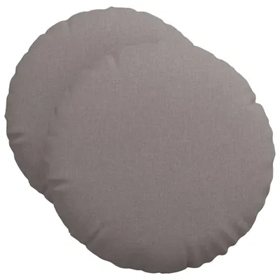 Productafbeelding van Set van 2 Taupe Zitkussens 50 x 50 x 19 cm