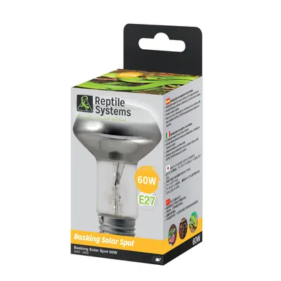 Productafbeelding van As Reptile Basking Spotlight terrariumlamp E27 UVA voor reptielen 60W E27