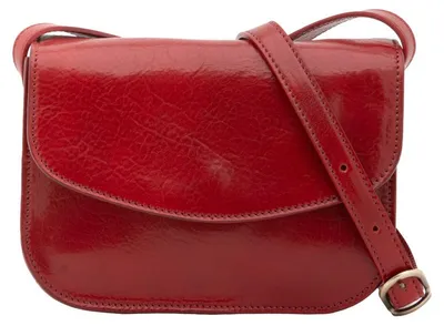 Immagine prodotto di Borsa a tracolla da donna, in vera pelle, con chiusura magnetica e tracolla regolabile