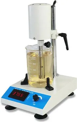 Image de Homogénéisateur réglable à grande vitesse Disperseur-émulsionneur de laboratoire 22000 tr/min avec 2 têtes de travail 300 W