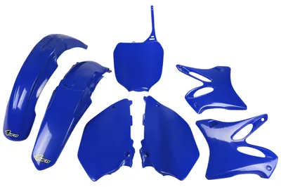 Produktbild von Ufo Yamaha Yz 125/250 2002-2005 Yakit301-089 Plastikbausatz Blau Blau One Size