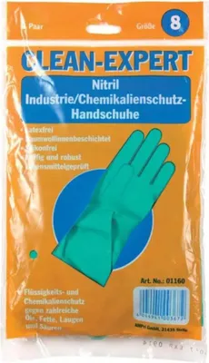 Produktbild von Clean-Expert Nitril-Industriehandschuh - 8