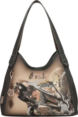 Produktbild von Anekke Schultertasche Dreamverse Wings 3-compartment Shoulder Bag Darkbrown dunkelbraun