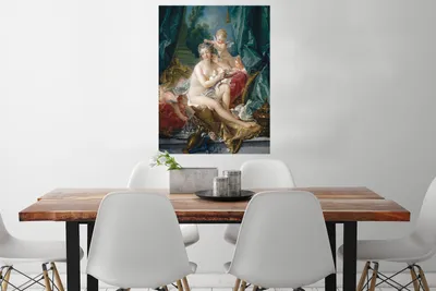 Produktbild von MuchoWow® Poster Die Toilette der Venus - Gemälde von Francois Boucher 60x80 cm - Schlafzimmer Dekoration