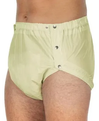 Obrázok produktu pre Suprima inkontinenčné PVC nohavičky na gombíky Art. 1-249-002 (unisex) - veľkosť XL - žltá