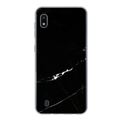 Produktbild von MuchoWow® Handyhülle Schutzhülle Hülle für Samsung Galaxy A10 Marmor - Schwarz - Natursteine Silikon Softcase Handy Hülle - Schutzhülle