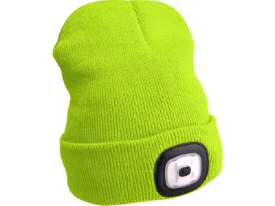 Obrázek produktu pro EXTOL Light čepice s čelovkou 4*45lm, nabíjecí, USB, fluorescentní, univerzální velikost 43194