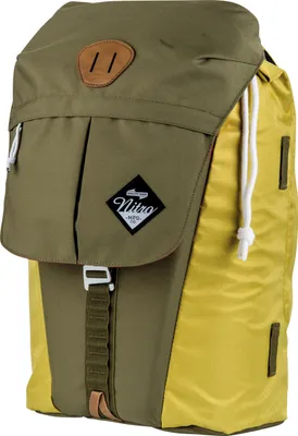 Immagine prodotto di NITRO zaino per il tempo libero zaino con scomparto per laptop Urban Collection Cypress Backpack 28L Golden Mud verde