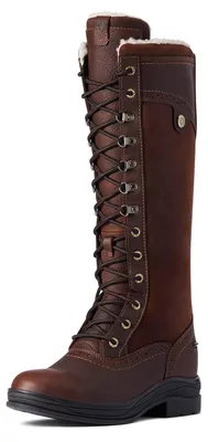 Produktbild von Ariat Wythburn H2O Waterproof Countrystiefel Damen, Größe:8, Farbe:dark brown