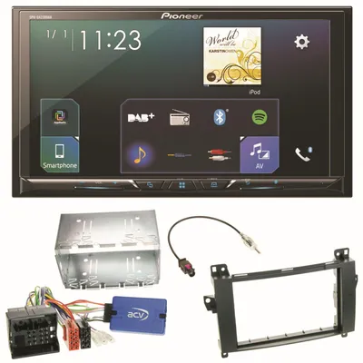 Produktbild von Pioneer SPH-DA230DAB Autoradio Einbauset für Mercedes A W169 B Klasse W245