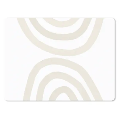 Produktbild von MuchoWow® Mauspad Mousepad Regenbogen - Pastell - Design - Abstrakt 23x19 cm - Mousepads - Maus Mat - Pad - Mausunterlage - Schreibtischunterlage - Mauspad