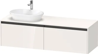 Produktbild von Duravit Ketho.2 Wastafelonderkast 160x55x45,9 cm Hoogglans Wit