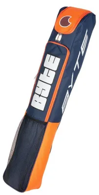 Produktbild von Hockeystock-Tasche mit Schultergurt, Marineblau/Orange