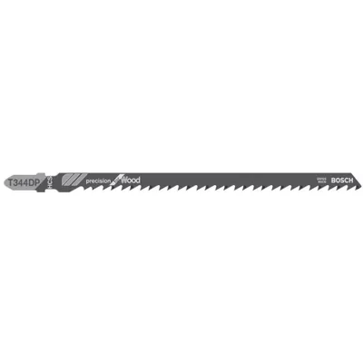 Image de 5 lames de scie sauteuse T 344 DP Precision for Wood - BOSCH - 2608633A36