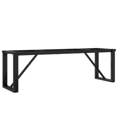 Produktbild von Couchtisch-Gestell in O-Form 140x30x43 cm Stahl